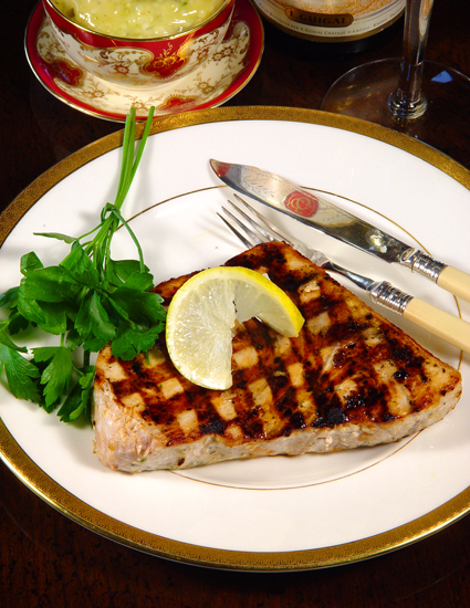 Grilled Sword Fish